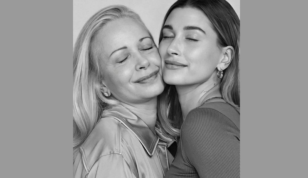 Hailey Bieber And Her Mother